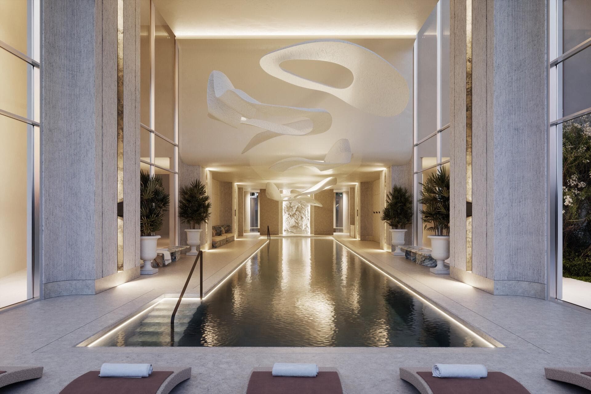 Regent Residences amenity Indoor Pool - Business Bay, Dubai - by Sankari Properties