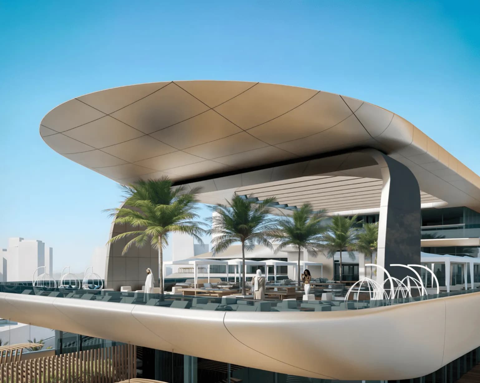 Regent Yacht amenity Open Entertainment Area - Al Sufouh, Dubai - by Palladium Prime Real Estate Development