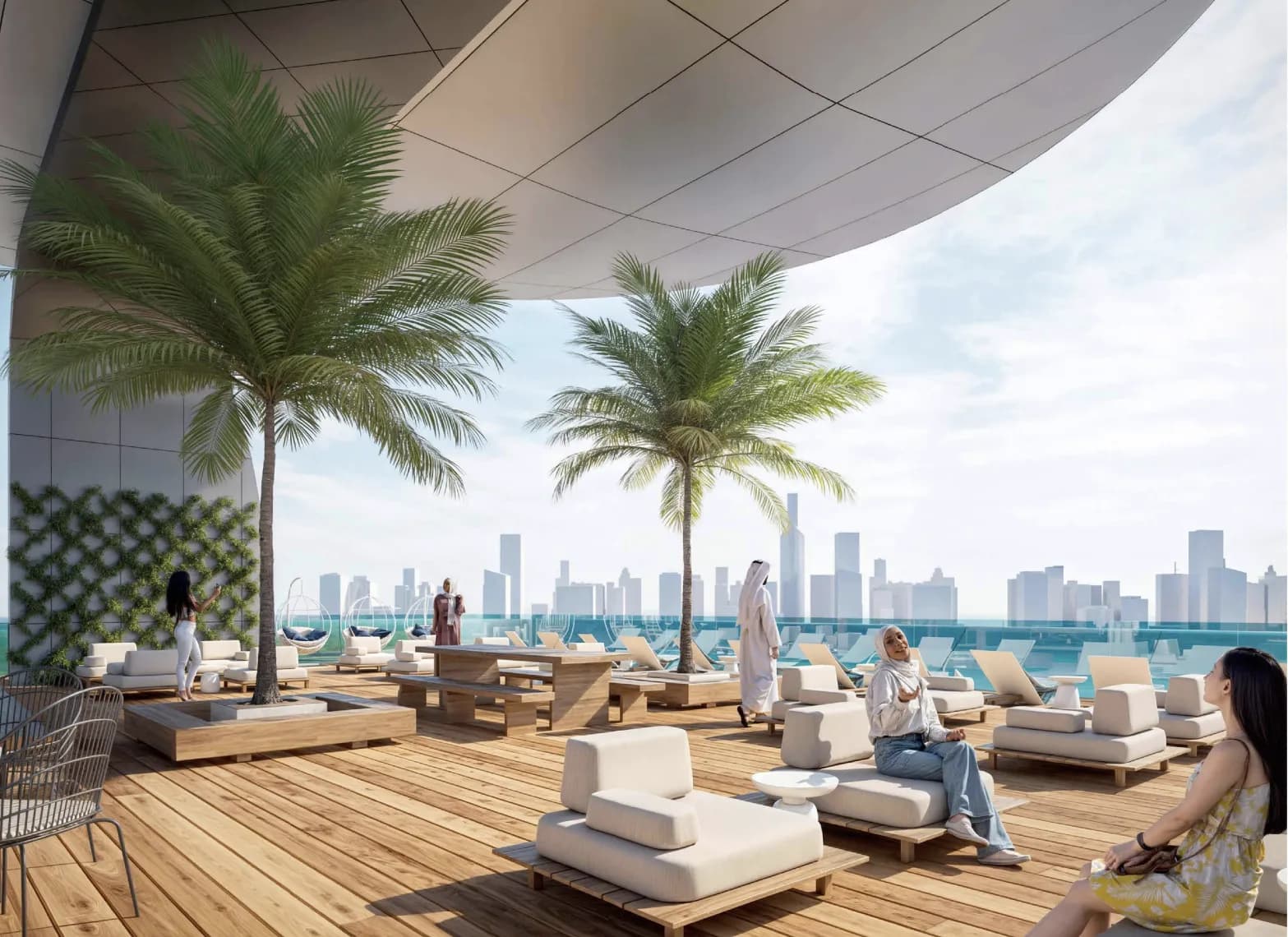 Regent Yacht amenity Outdoor Sitting Areas - Al Sufouh, Dubai - by Palladium Prime Real Estate Development