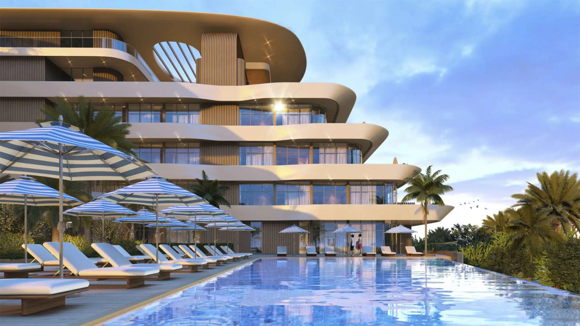 Regent Yacht amenity Swimming Pool - Al Sufouh, Dubai - by Palladium Prime Real Estate Development