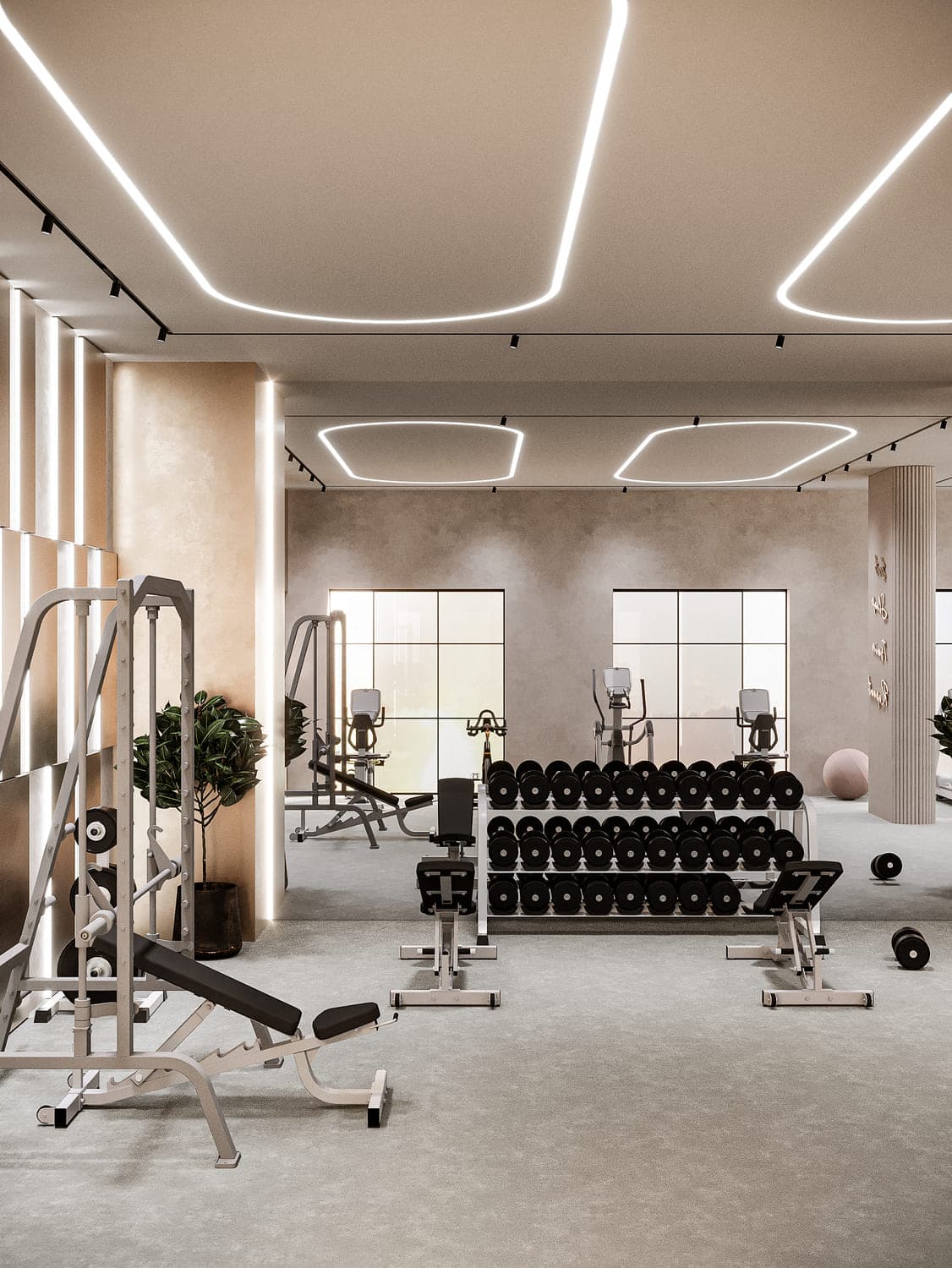 Rehan amenity Fully Equipped Gym - Maryam Island, Dubai - by Eagle Hills