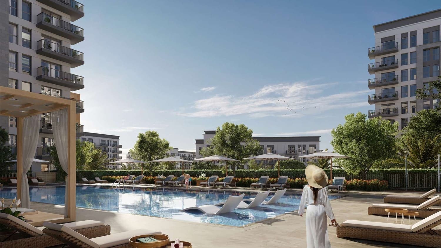 Rehan amenity Swimming Pool - Maryam Island, Dubai - by Eagle Hills