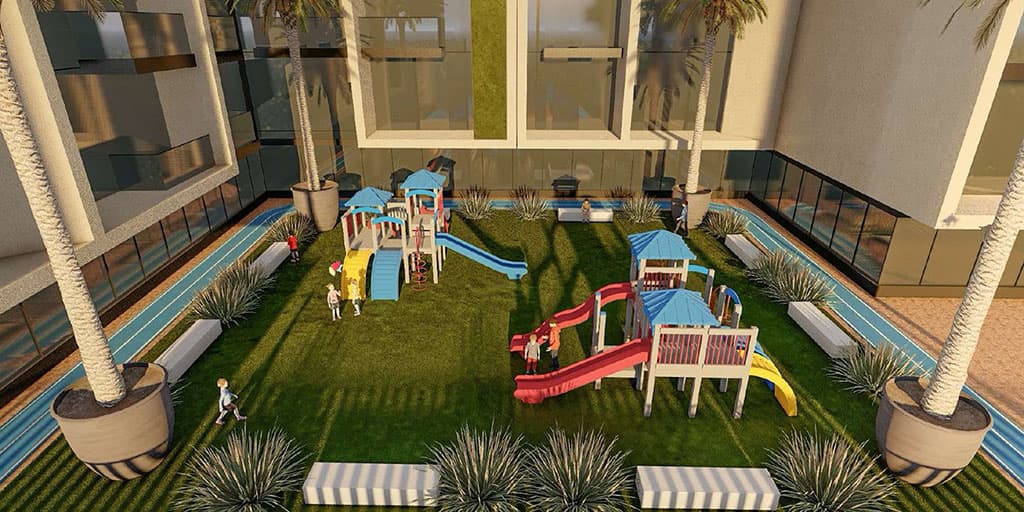 Renad Tower amenity Kids Play Areas - Reem Island, Dubai - by Tiger Group