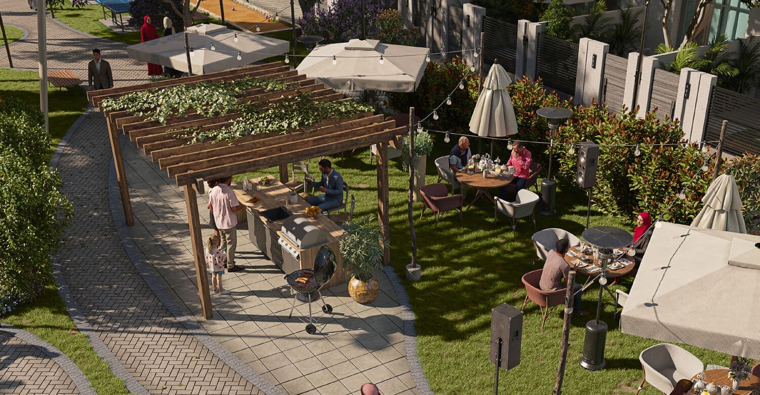 Reportage Village amenity Bbq Stations - Wadi Al Safa 7, Dubai - by Reportage Properties