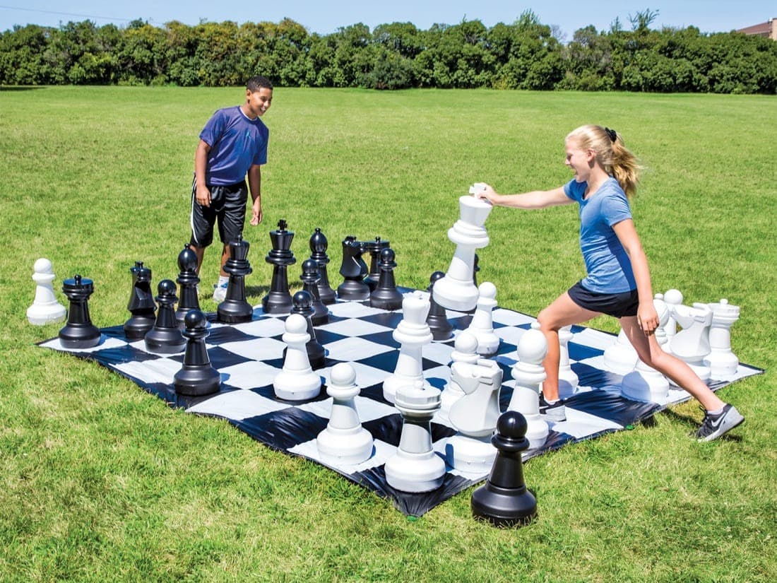 Reportage Village amenity Giant Chess Play Area - Wadi Al Safa 7, Dubai - by Reportage Properties
