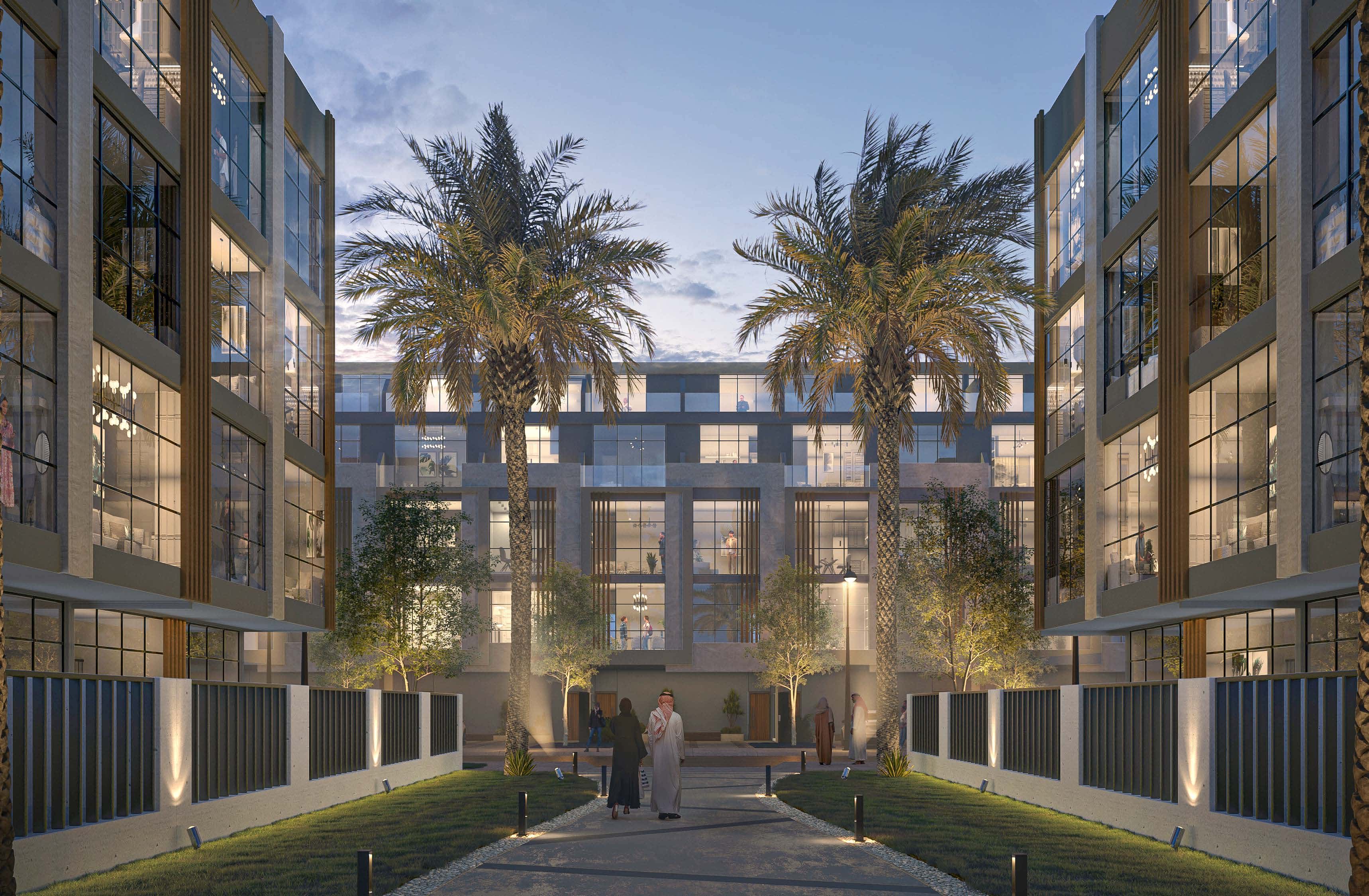 Reportage Village Khalifa City amenity Landscape Areas - Khalifa City, Dubai - by Reportage Properties