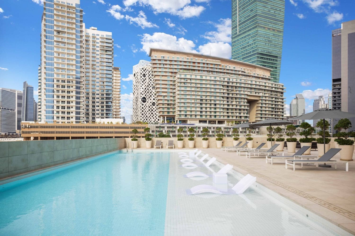 Residence 110 amenity Swimming Pool in Business Bay, Dubai, by Select Group