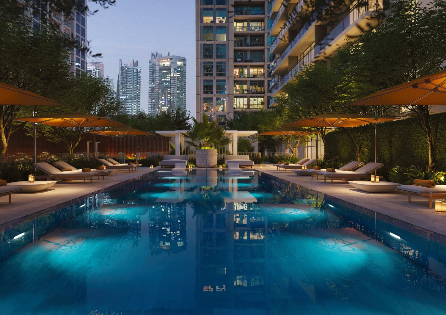 Residences Du Port Autograph Collection amenity Pool - Dubai Marina, Dubai - by FIM Partners
