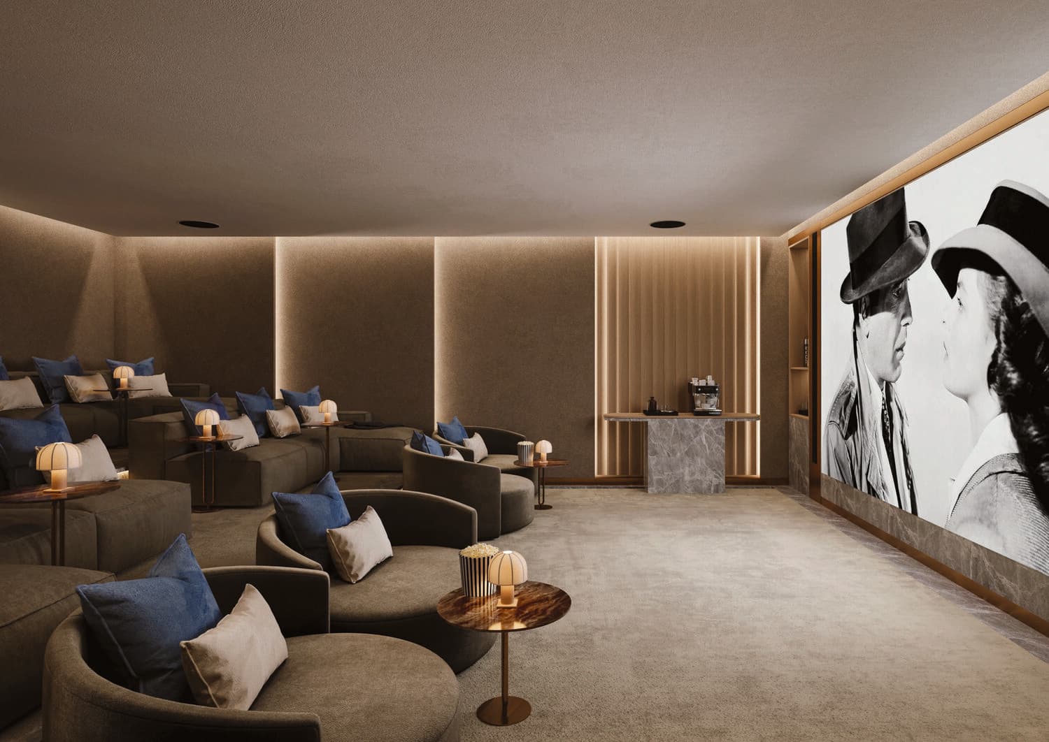 Residences Du Port Autograph Collection amenity Residents' Cinema - Dubai Marina, Dubai - by FIM Partners