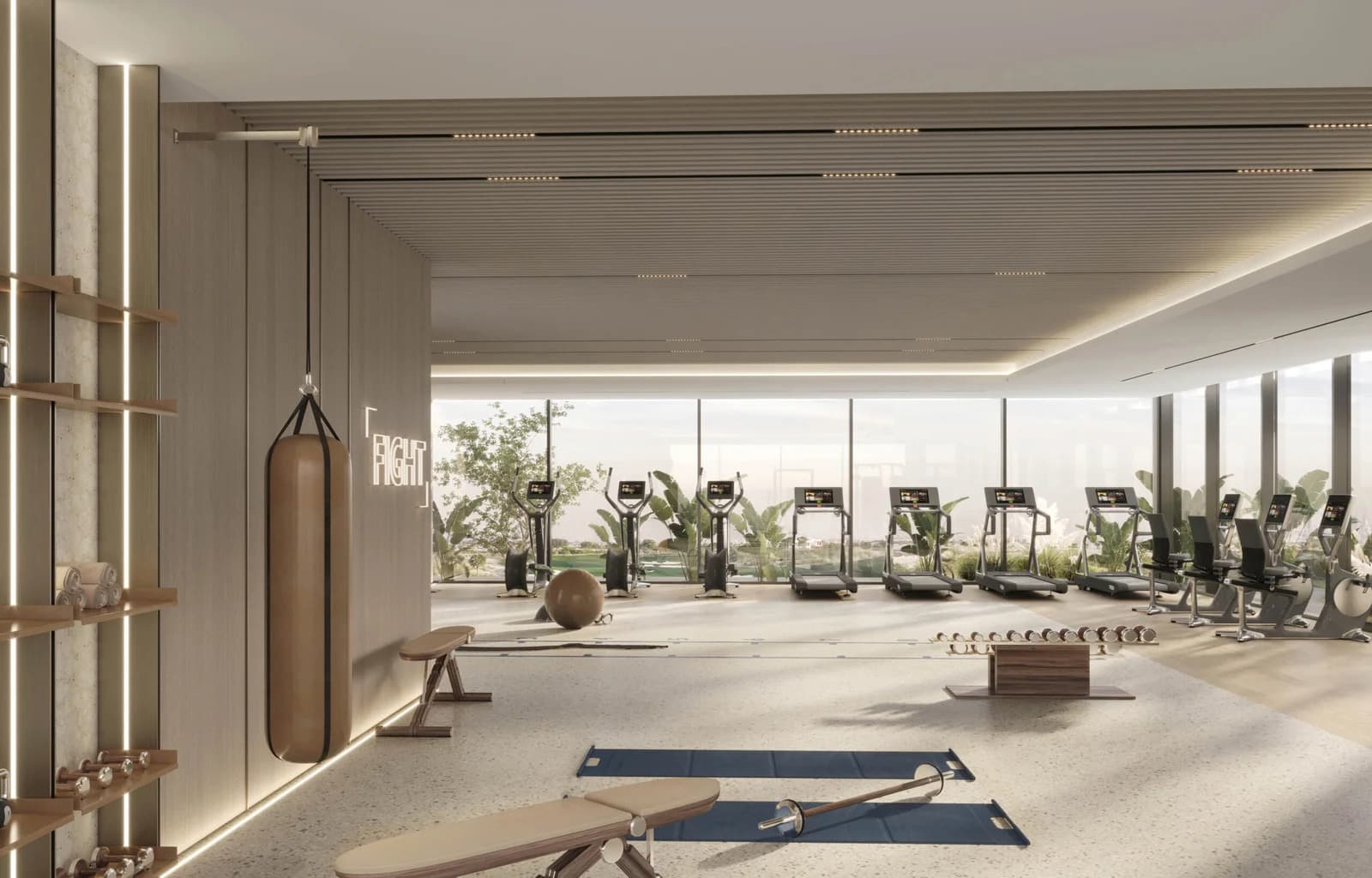 Rijas Majan amenity Gymnasium - Majan, Dubai - by Rijas Aces Property