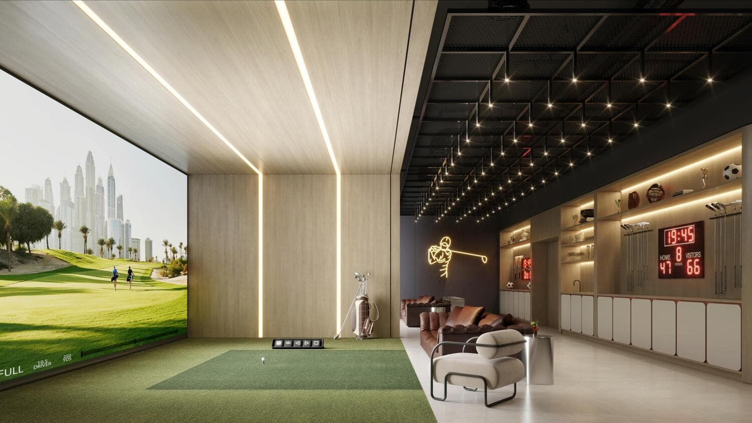 Rise by Athlon amenity Game Simulator - Arabian Ranches 3, Dubai - by ALDAR