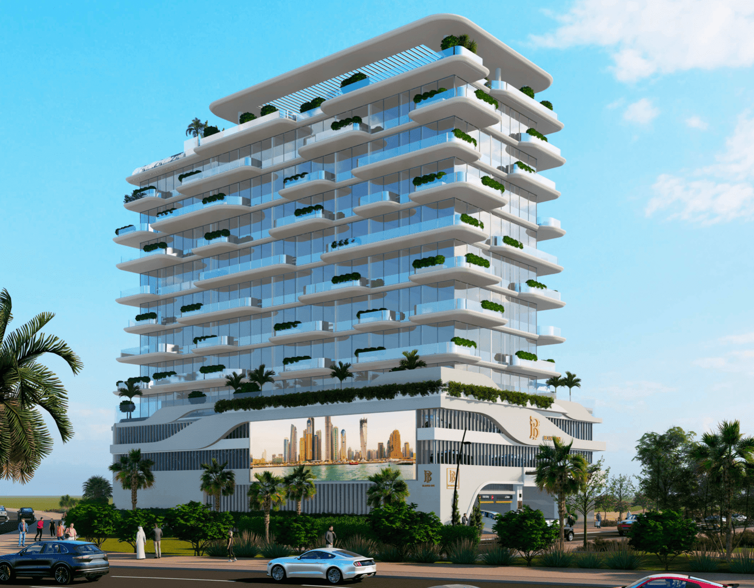 Rise by Blanco Thornton exterior view - Dubai International City, Dubai - by Blanco Thornton