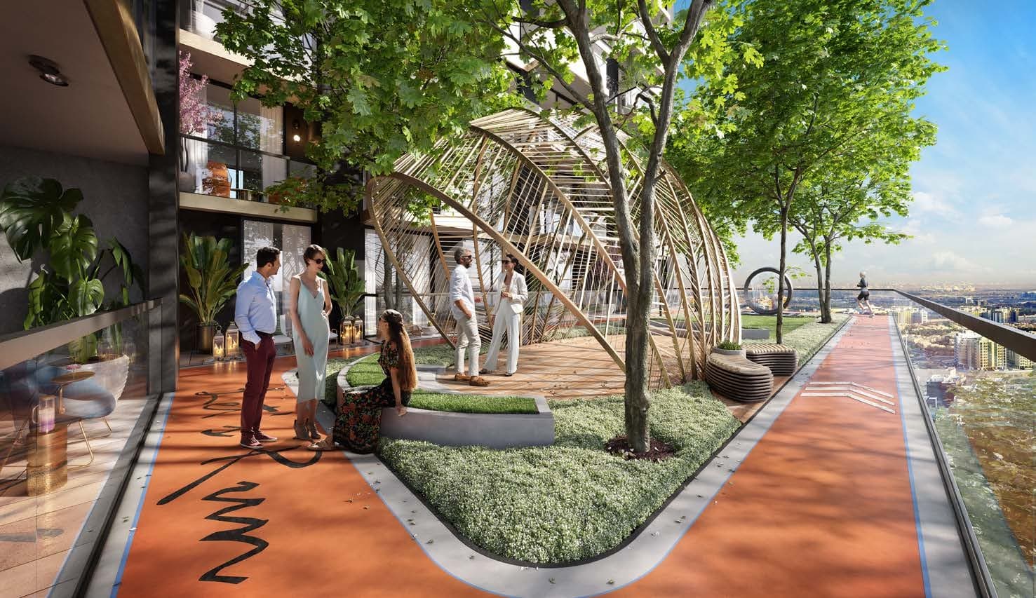 Rise Residences amenity Jogging Track - JVC (Jumeirah Village Circle), Dubai - by S and S