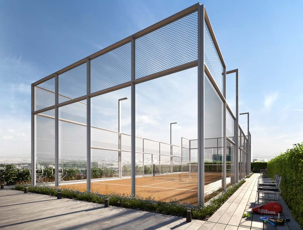 Rise Residences amenity Padel Tennis - JVC (Jumeirah Village Circle), Dubai - by S and S