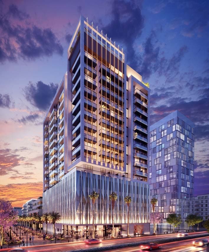 Rise Residences exterior view - JVC (Jumeirah Village Circle), Dubai - by S and S