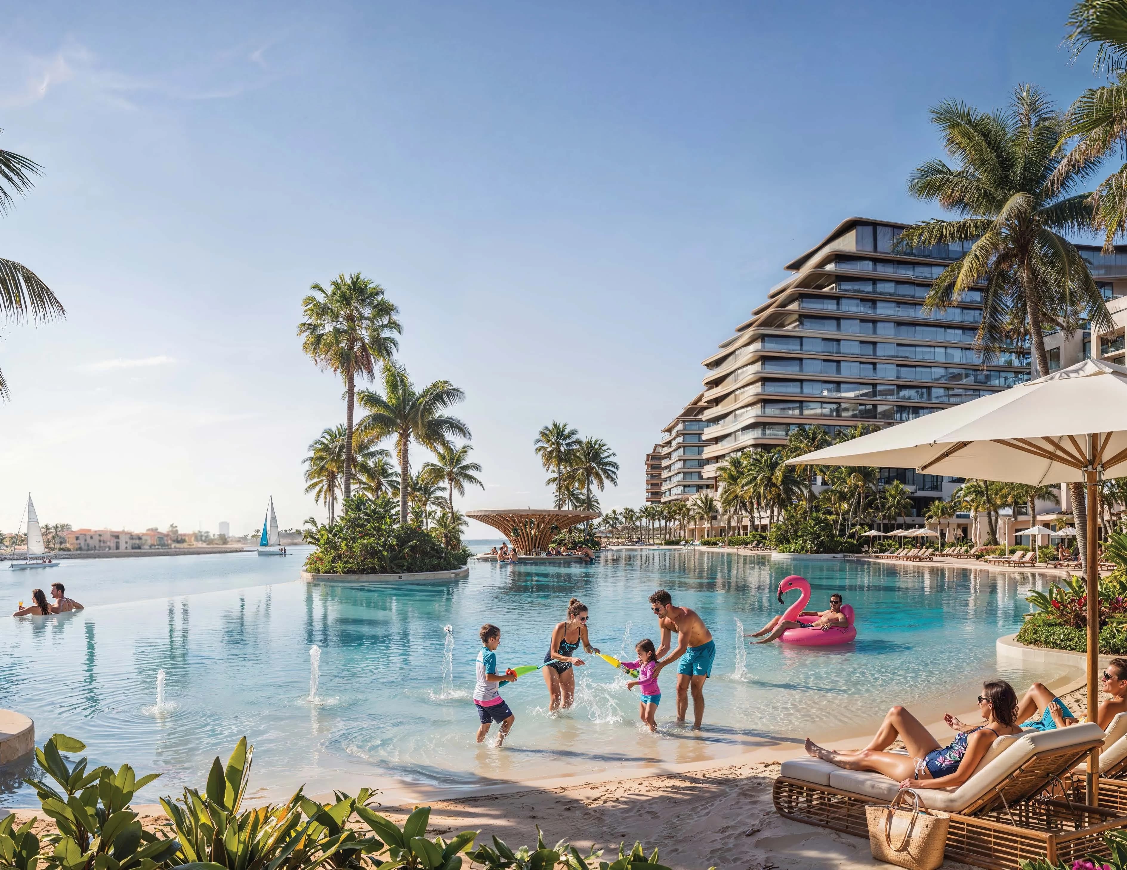 River Cove Residences at Sobha City amenity Swimming Pool - Abu Dhabi, Dubai - by Sobha