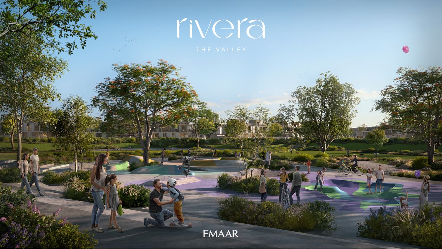 Rivera The Valley amenity Skatepark - Umm Nahad 3/Madinat Hind 3, Dubai - by Emaar