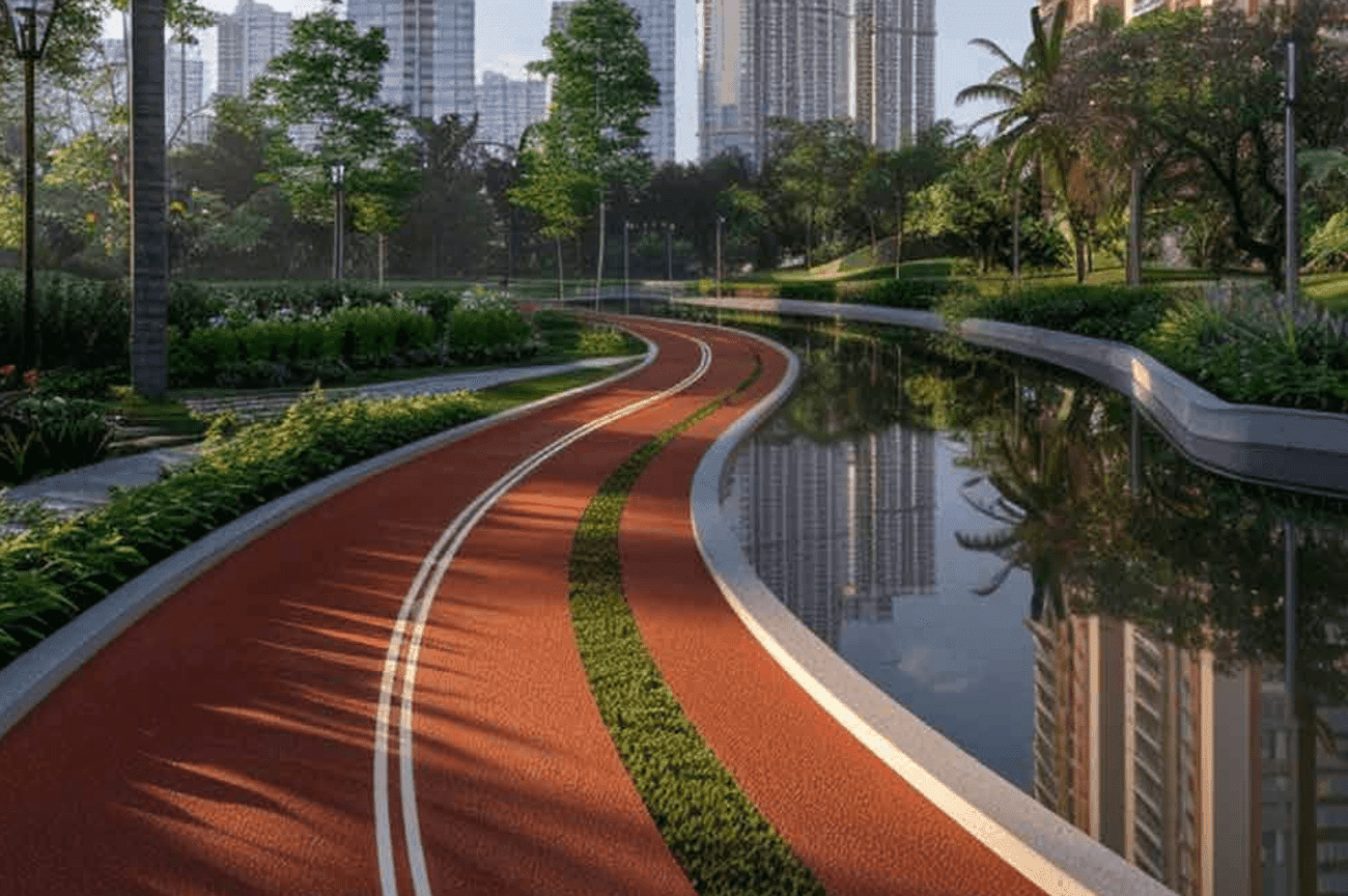Riverside by Damac amenity Fitness On Water in Damac Riverside, Dubai
