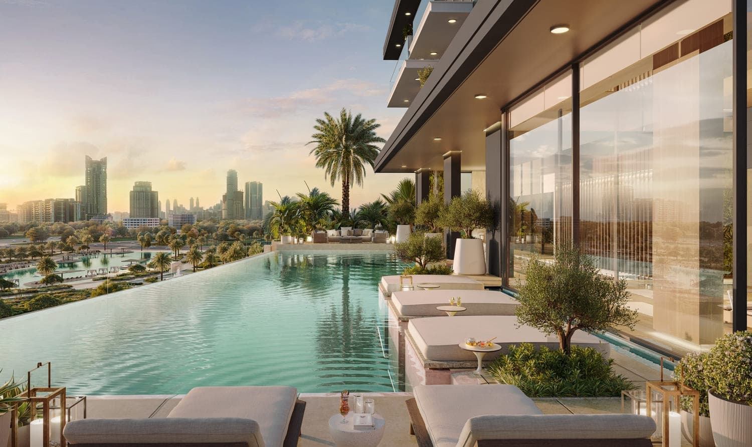 Riverton House amenity Floating Yoga Deck - Bukadra, Dubai - by Ellington