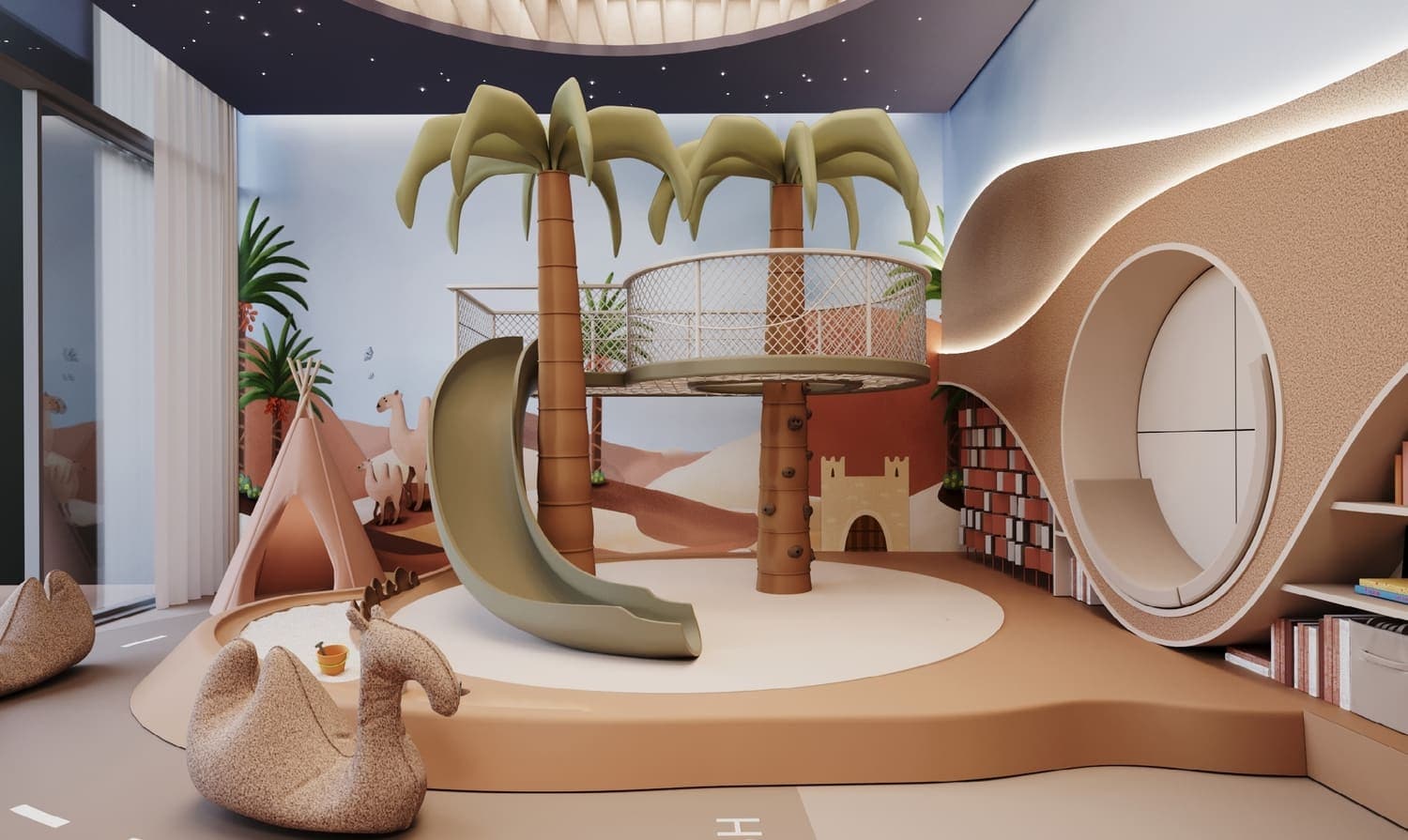 Riverton House amenity Kids' Play Area - Bukadra, Dubai - by Ellington