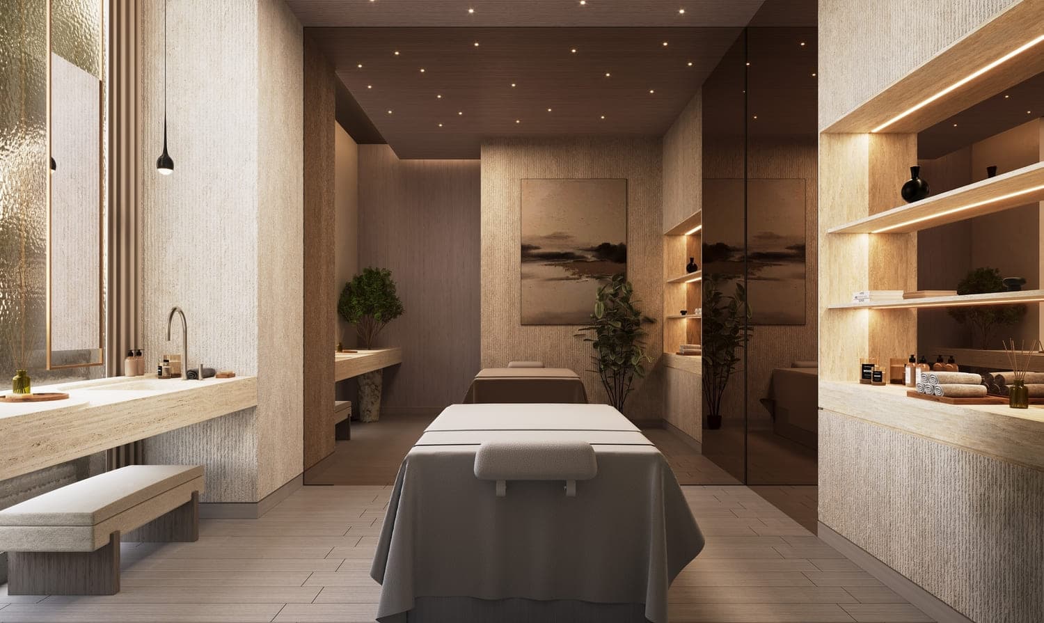 Riverton House amenity Treatment Room - Bukadra, Dubai - by Ellington