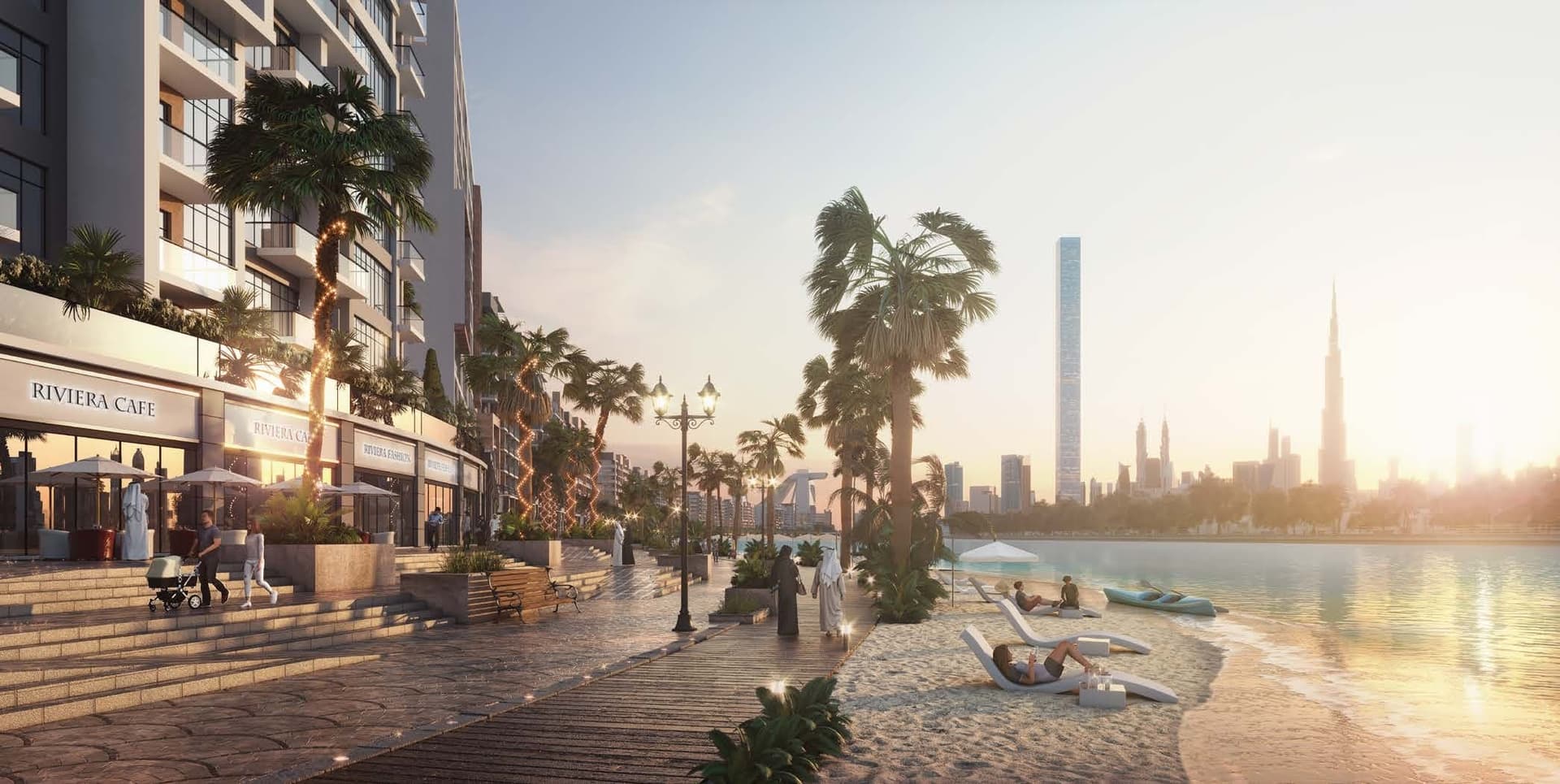 Riviera 59 amenity A Crystal Lagoon Spanning 2.7km in Azizi Riviera at Meydan One, Dubai, by Azizi