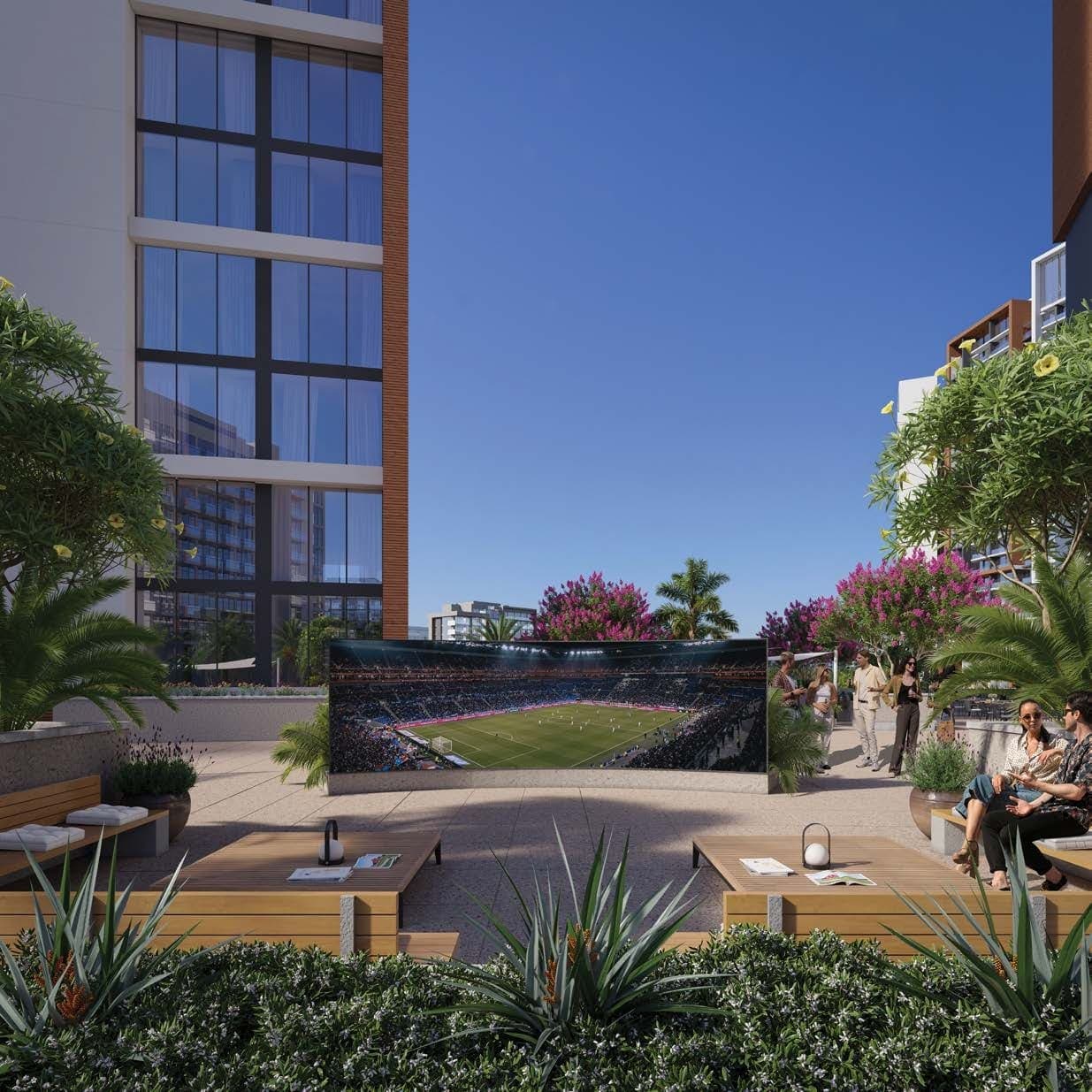 Riviera 59 amenity Bbq Areas - Azizi Riviera at Meydan One, Dubai - by Azizi