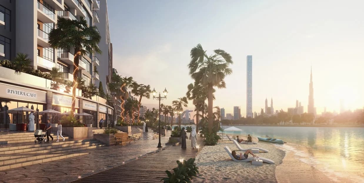 Riviera 60 amenity Pedestrian Avenue - Meydan, Dubai - by Azizi