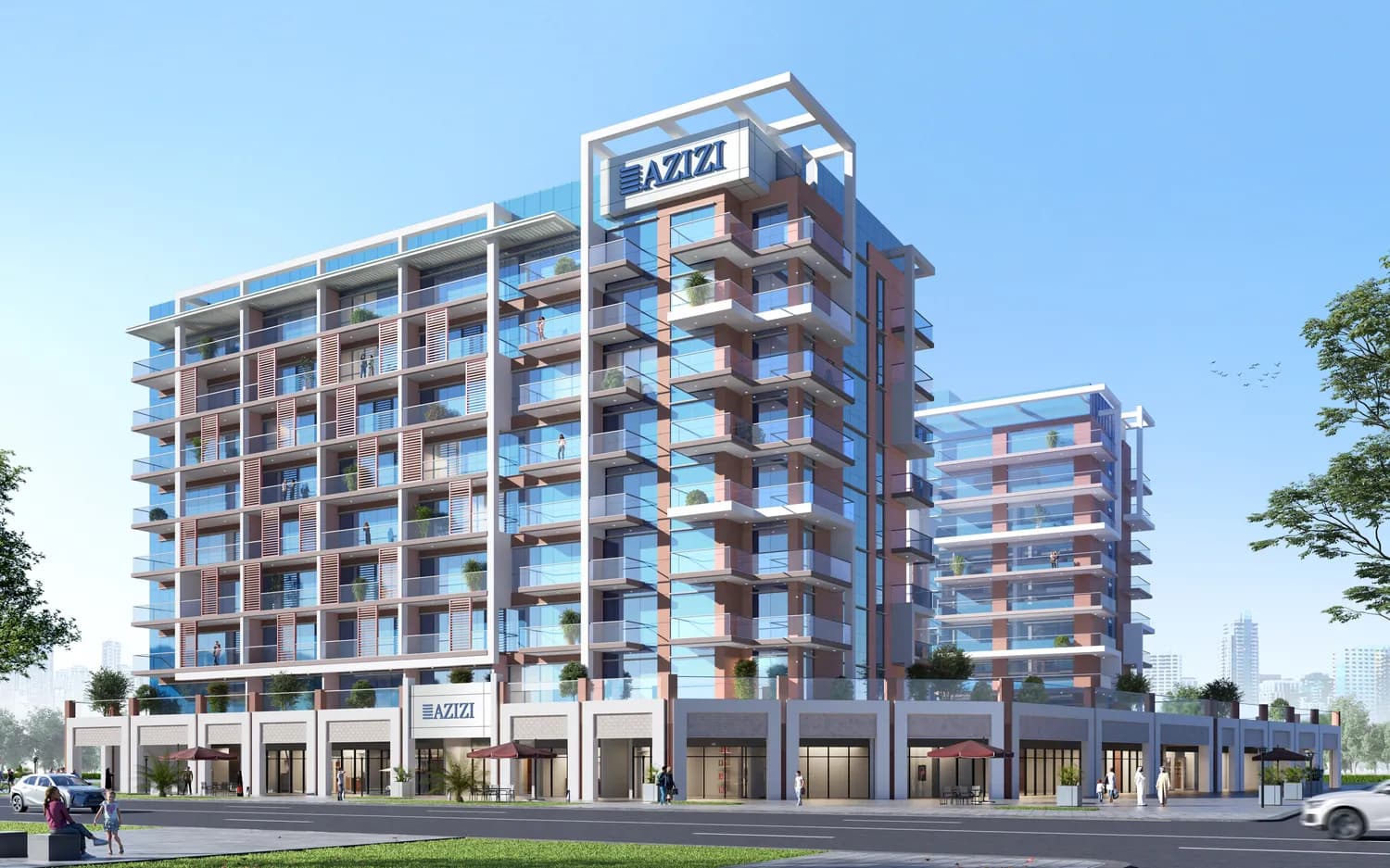 Riviera 60 exterior view - Meydan, Dubai - by Azizi