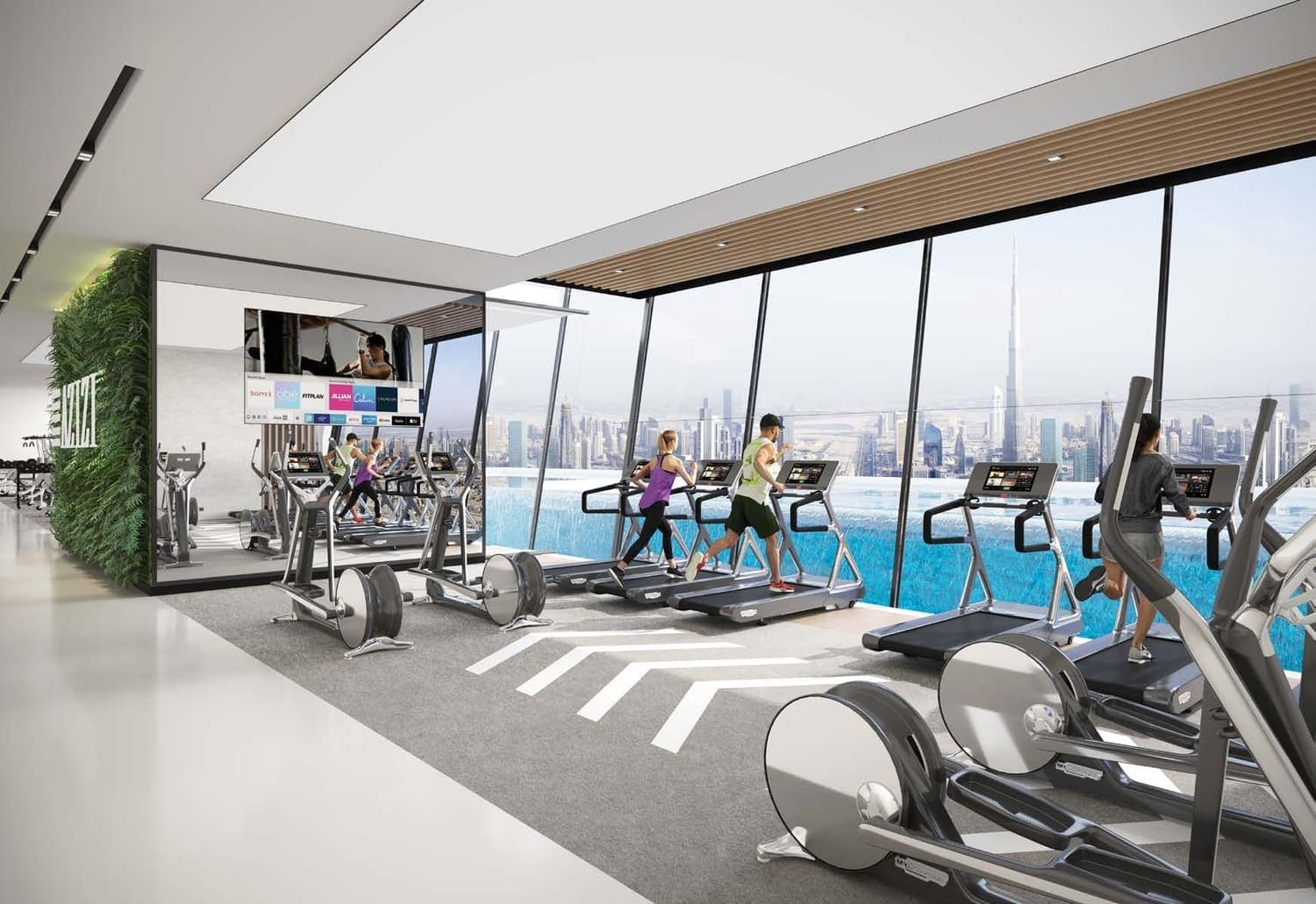 Riviera 61 amenity Gym - Azizi Riviera at Meydan One, Dubai - by Azizi