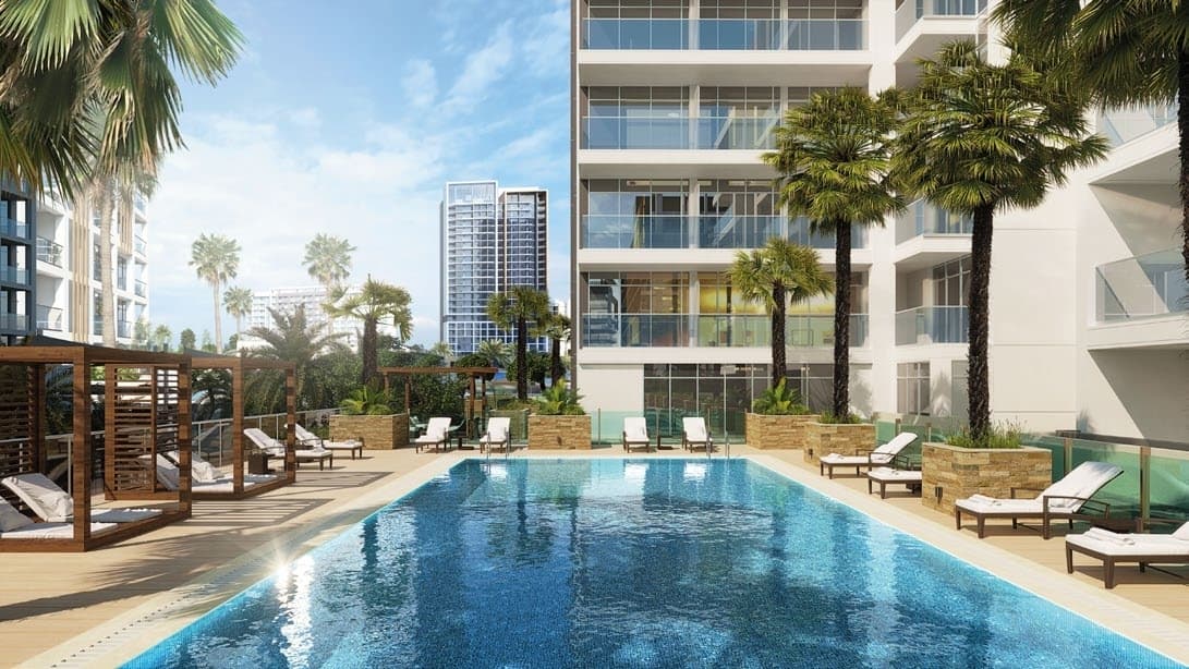 Riviera 63 amenity Infinity Pool - Azizi Riviera at Meydan One, Dubai - by Azizi