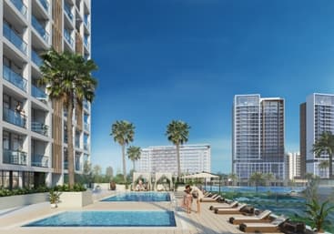 Riviera 65 amenity Two Swimming Pools - Azizi Riviera at Meydan One, Dubai - by Azizi