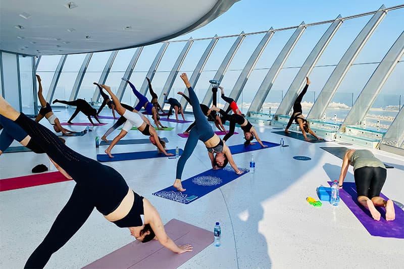 Riviera Beach Front amenity Yoga Studio - Azizi Riviera at Meydan One, Dubai - by Azizi