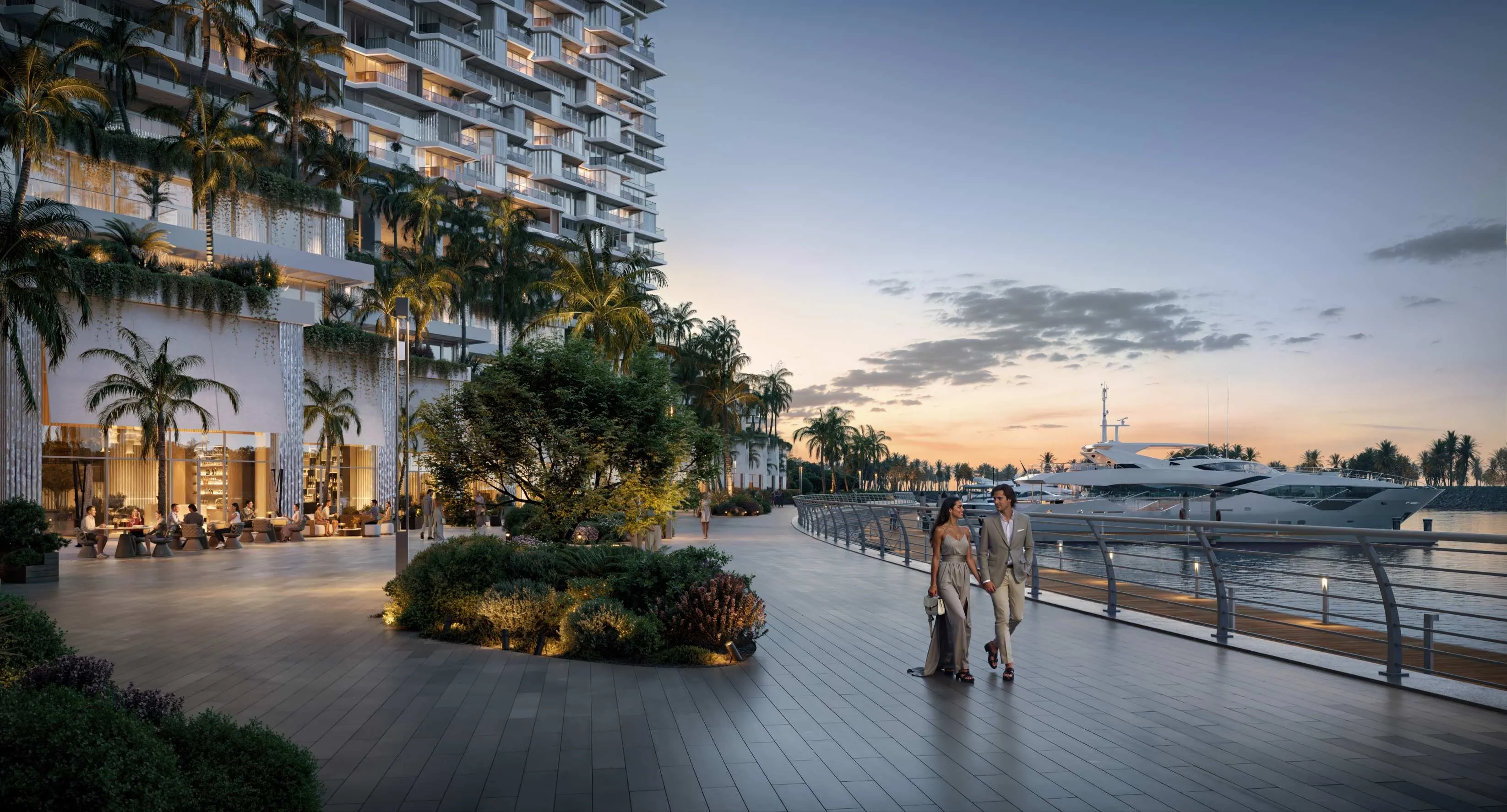 Riviera Residence amenity Waterfront Promenade - Abu Dhabi, Dubai - by Mered