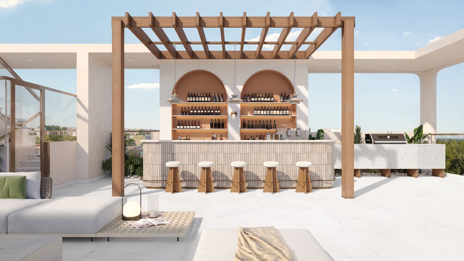 Rivo amenity Bbq Area - Dubailand Residence Complex, Dubai - by Grovy Developers