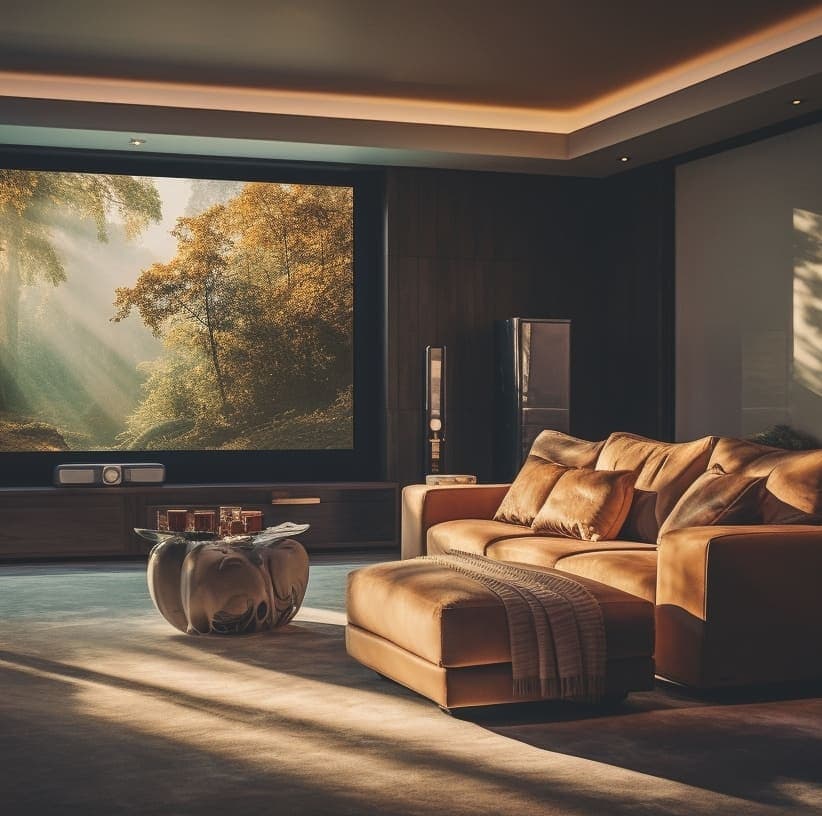 Rixos Hotel and Residences Phase 1 amenity Screening Room in Dubai Islands, Dubai, by Nakheel