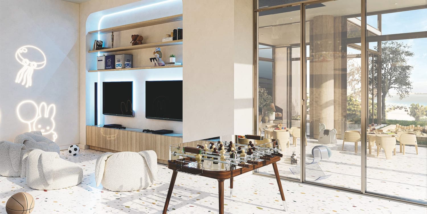 Rixos Hotel and Residences Phase 2 amenity Gaming Room - Dubai Islands, Dubai - by Nakheel