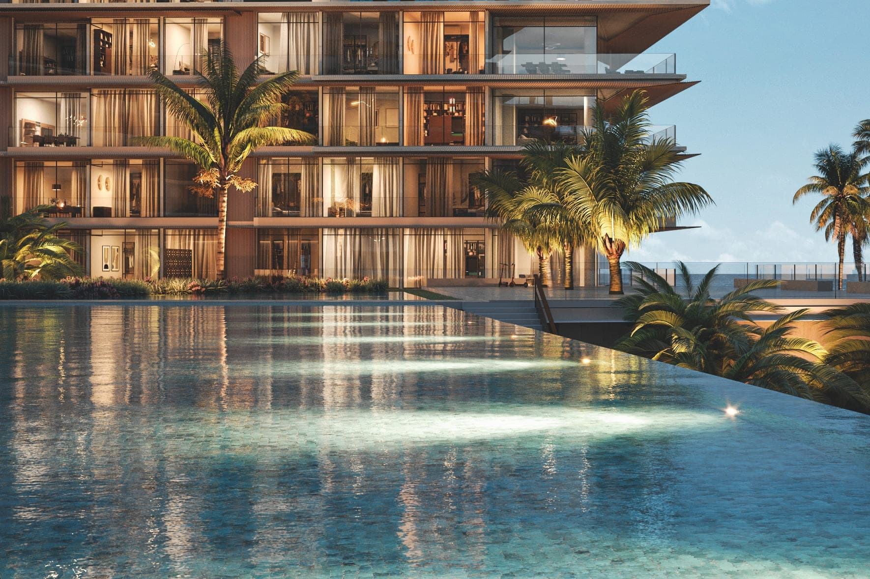 Rixos Hotel and Residences Phase 3 amenity Adults Pool - Dubai Islands, Dubai - by Nakheel