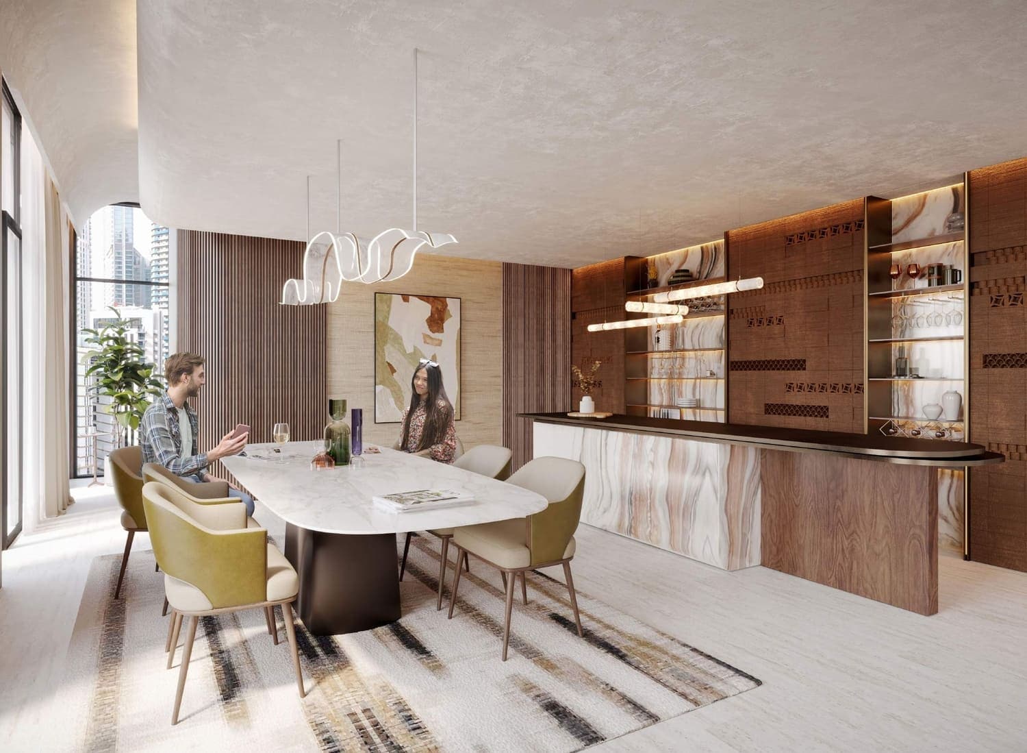 Rixos Residences amenity Residences Lounge in Downtown Dubai, Dubai, by East and West International Group