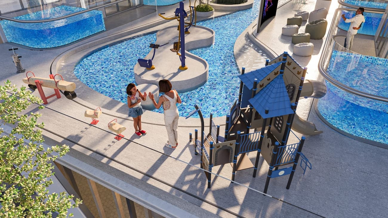 Rome by Samana Developers amenity Kids Play Area - MBR District 11 (Meydan South), Dubai - by Samana