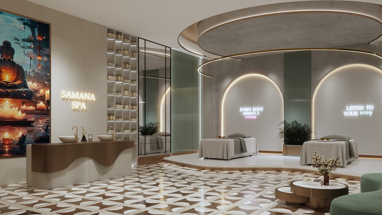Rome by Samana Developers amenity Spa - MBR District 11 (Meydan South), Dubai - by Samana