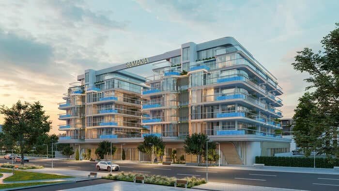 Rome by Samana Developers exterior view - MBR District 11 (Meydan South), Dubai - by Samana
