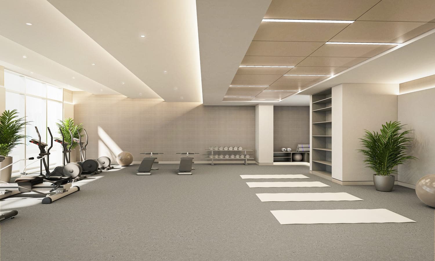 Rosalia Residences amenity Fitness Centre - Al Furjan, Dubai - by Deyaar