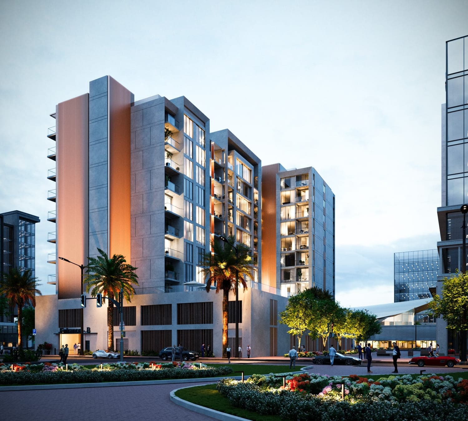 Rosalia Residences exterior view - Al Furjan, Dubai - by Deyaar