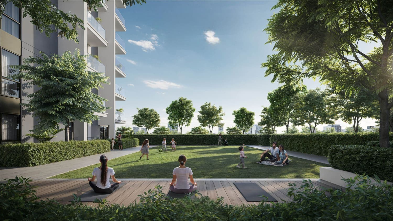 Rosehill amenity Botanical Garden in Dubai Hills, Dubai, by Emaar