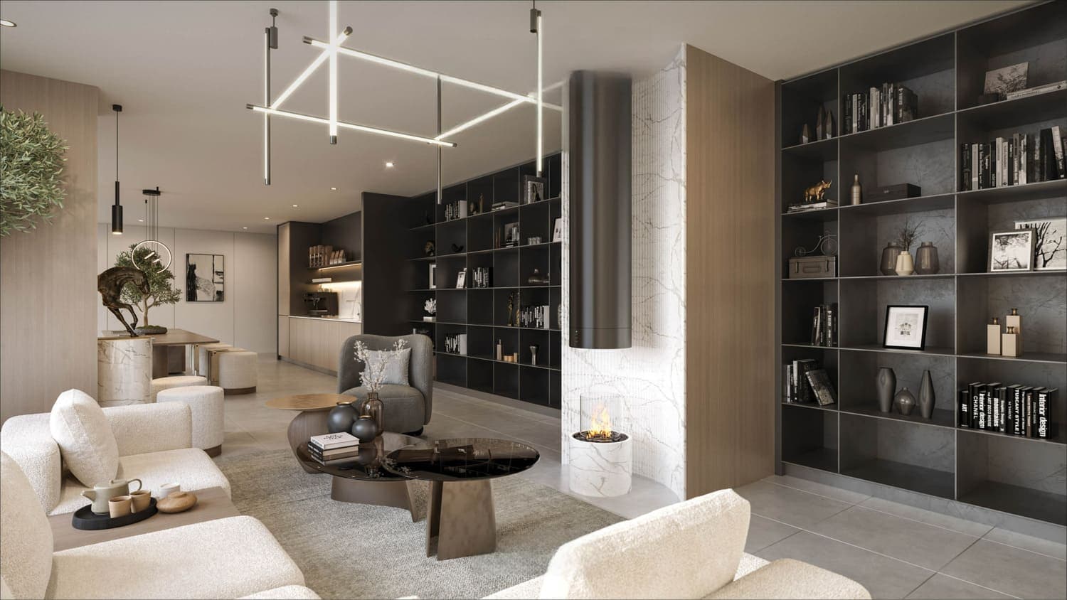 Rosehill amenity Communal Area in Dubai Hills, Dubai, by Emaar