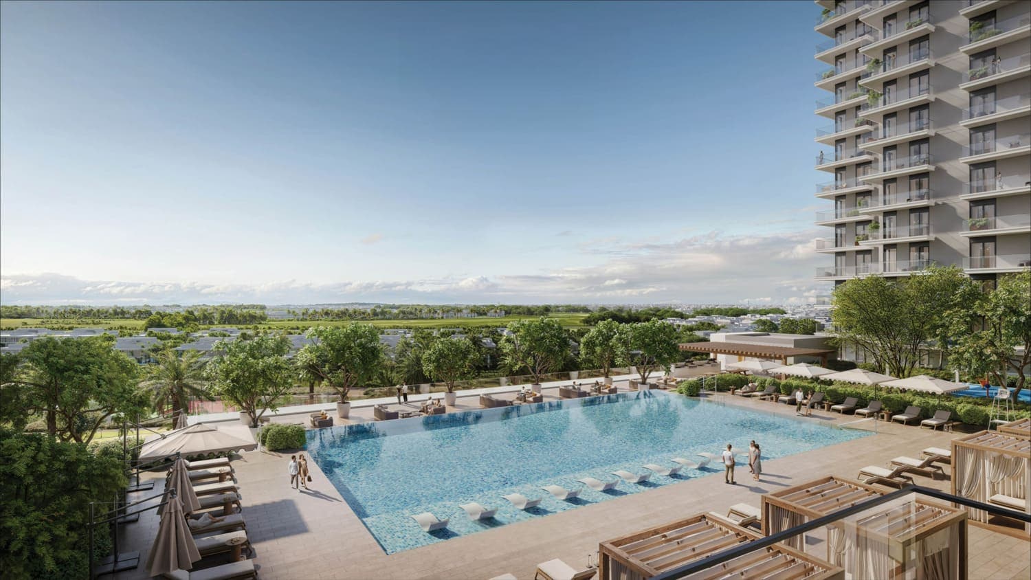 Rosehill amenity Swimming Pool in Dubai Hills, Dubai, by Emaar