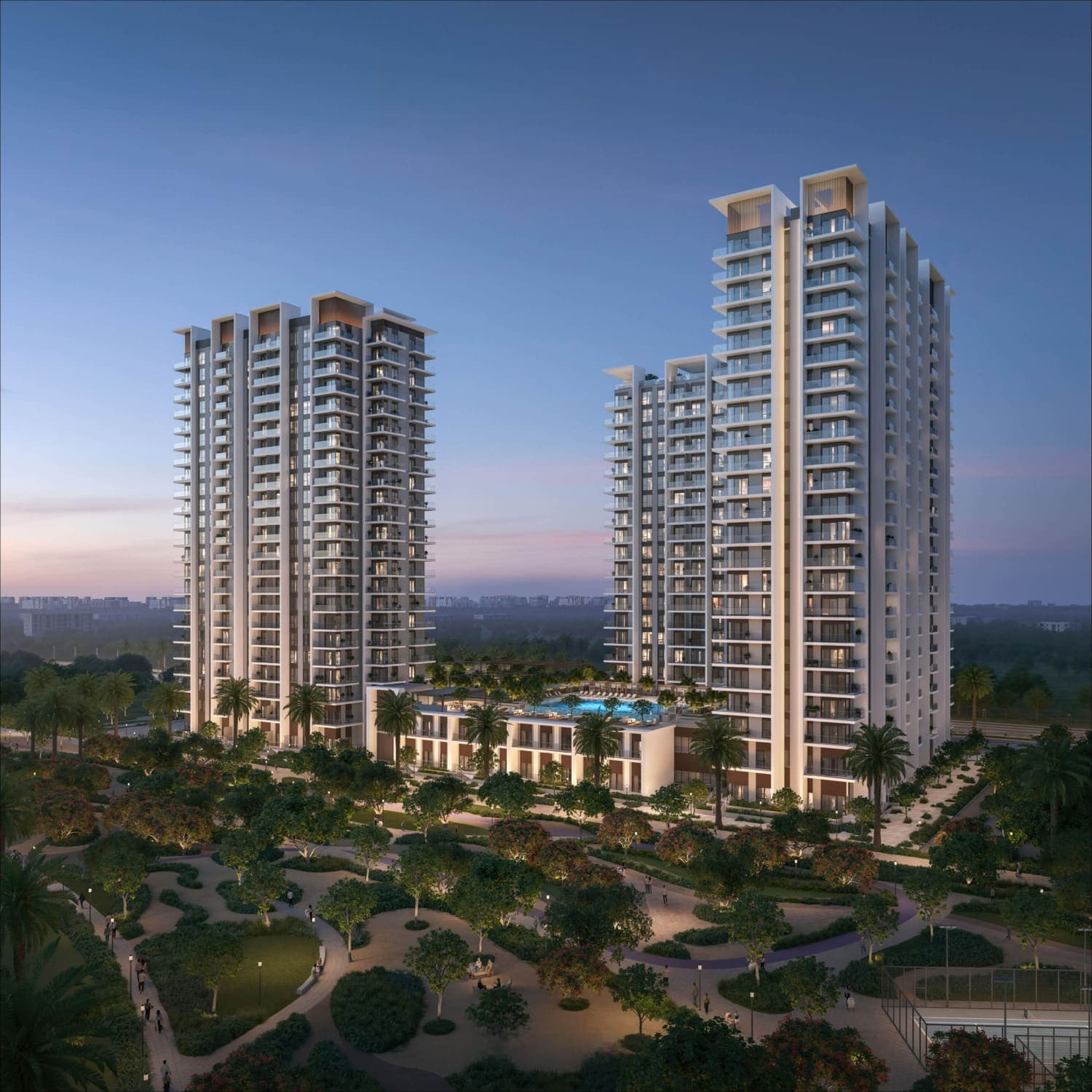 Rosehill exterior view - Dubai Hills, Dubai - by Emaar