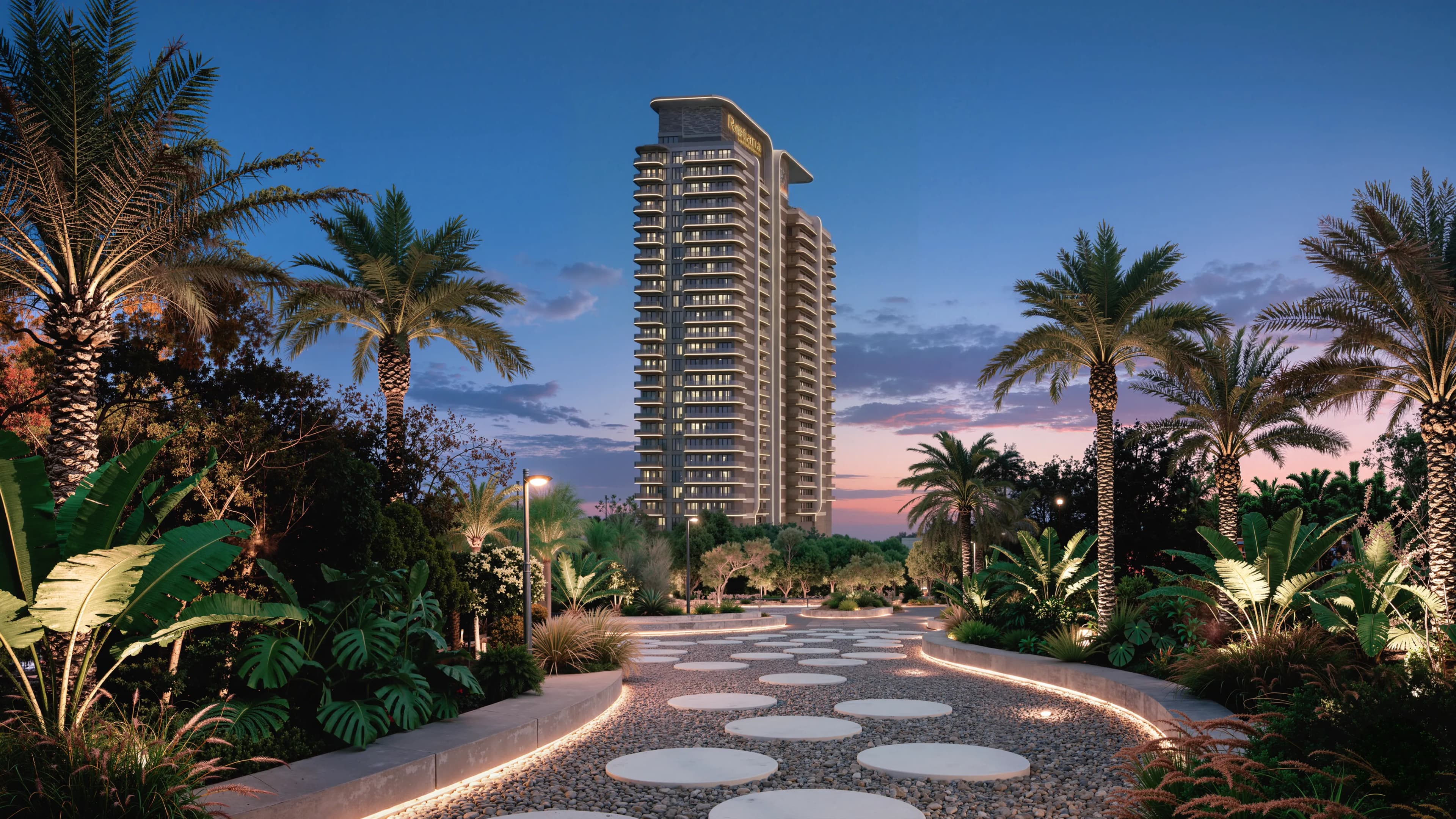 Rotana Residences South Tower exterior view - Abu Dhabi, Dubai - by Royal Development Holding