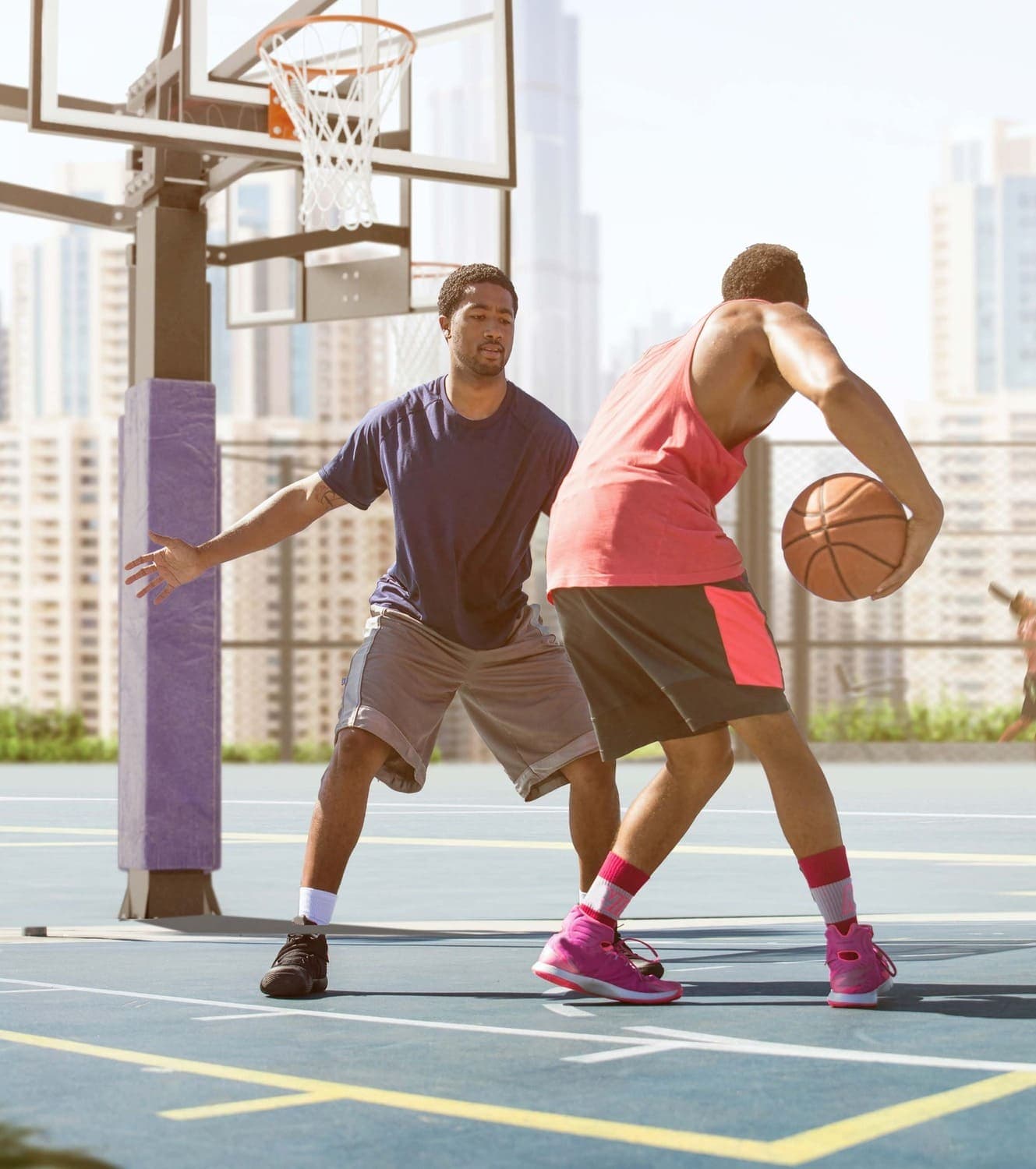 Rove Home Downtown amenity Basketball Court - Downtown Dubai, Dubai - by Irth Development